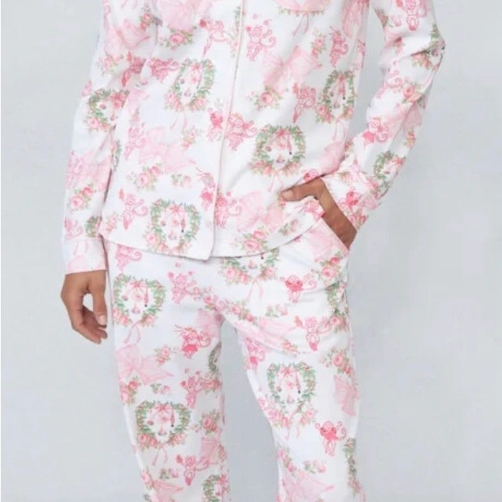 Roller Rabbit Love Shack Fancy Christmas Nutcracker Pajama Set